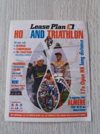sticker Lease Plan HOLLAND TRIATHLON Almere 16 augustus 1997, Ophalen of Verzenden, Zo goed als nieuw, Sport