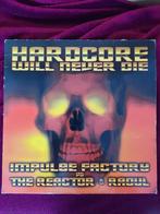 hardcore will never die - impulse factory vinyl, Cd's en Dvd's, Vinyl | Dance en House, Gebruikt, Ophalen of Verzenden