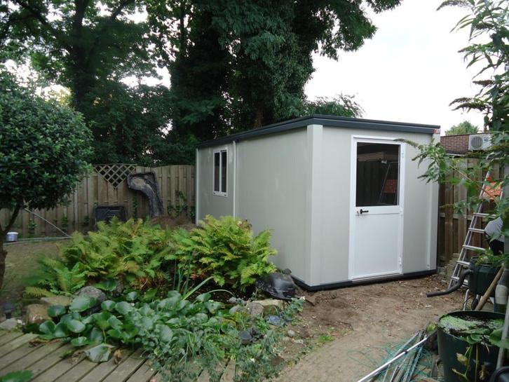 thuiskantoor/kantoorunit/tuincontainer, Tuin en Terras, Bergingen en Tuinkasten, Nieuw, Overige typen, Hout, Ophalen of Verzenden