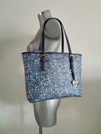 Michael Kors 100% originele tas, blauw met bloemen, NIEUW, Nieuw, Shopper, Blauw, Ophalen of Verzenden