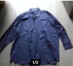Heren overhemd Claude Vigo (4x) XL kleur grijs., Kleding | Heren, Grijs, Claude Vigo, Overige halswijdtes, Ophalen of Verzenden