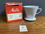 50 jaren doos porselein MELITTA  koffiefilterhouder maat 103, Huis en Inrichting, Keuken | Keukenbenodigdheden, Ophalen of Verzenden
