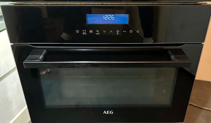 ZGAN !AEG inbouw Combi oven/Magnetron KME761000B, Witgoed en Apparatuur, Magnetrons, Zo goed als nieuw, Inbouw, Combimagnetron
