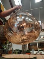 Prachtige hanglamp LEONA Light & Living glas amber druppel, Huis en Inrichting, Ophalen of Verzenden, Zo goed als nieuw, Glas