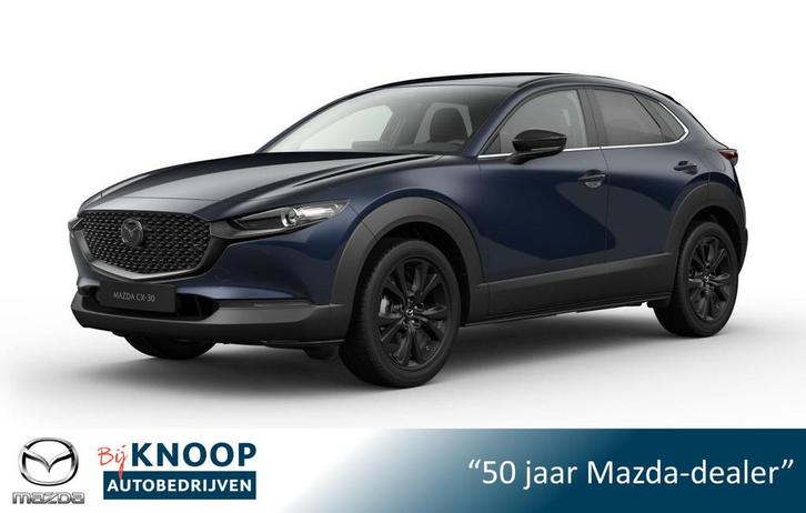 Mazda CX-30 2.5 e-SkyActiv-G M Hybrid Nagisa Automaat | €, Auto's, Mazda, Bedrijf, Te koop, CX-30, ABS, Achteruitrijcamera, Adaptive Cruise Control