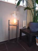 Vloerlamp industrieel, Ophalen, 100 tot 150 cm, Zo goed als nieuw, Glas