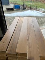 +-36m2 eiken hout lamelpakket vloer 18,5cm breed!, Ophalen, Vloerdelen of -planken, Zo goed als nieuw, 10 m² of meer