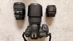 📸 Nikon D7000 + 3 lenzen + toebehoren – ideale startersset!, Ophalen, Gebruikt, Spiegelreflex, Geen optische zoom