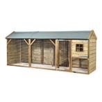 Konijnenhok Luxe Bouwpakket | Onderhoudsvrij en duurzaam, Dieren en Toebehoren, Vogels | Hokken en Kooien, Ophalen of Verzenden