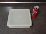 Tupperware vintage vierkante voorraad doos wit, Ophalen of Verzenden, Wit
