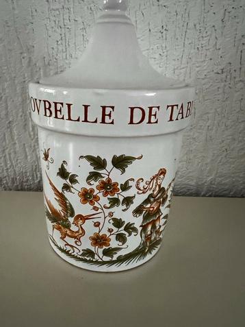Vintage Keramische Pot met Deksel beschikbaar voor biedingen