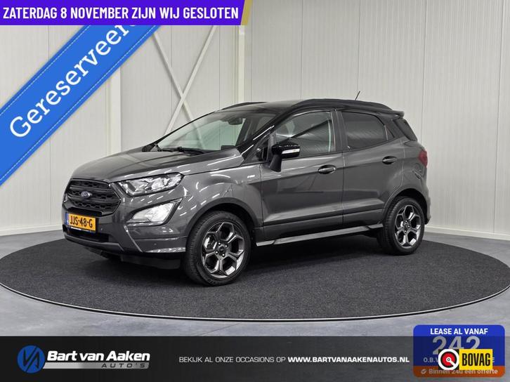 Ford EcoSport 1.0 ST-Line Aut. Schuifdak B&O WInterpack Keyl, Auto's, Ford, Bedrijf, Ecosport, ABS, Achteruitrijcamera, Airconditioning