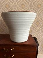Vintage mobach bloempot, Rond, Ophalen of Verzenden, Zo goed als nieuw, Aardewerk