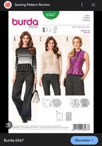 Burda 6567 - Kledingpatroon Topje, Overige typen, Vrouw, Nieuw, Burda