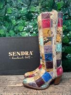 Nieuwe supergave vintage patchwork laarzen Sendra maat 40