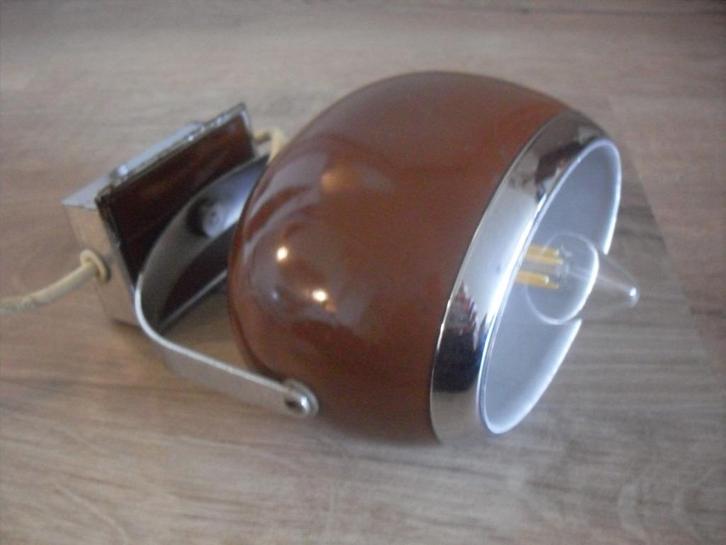 vintage design wandlamp jaren 60  70, Huis en Inrichting, Lampen | Wandlampen, Metaal, Ophalen of Verzenden