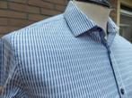 Cast Iron overhemd, blauw /WIT nieuw maat M, Kleding | Heren, Overhemden, Blauw, Nieuw, Cast Iron, Halswijdte 39/40 (M)