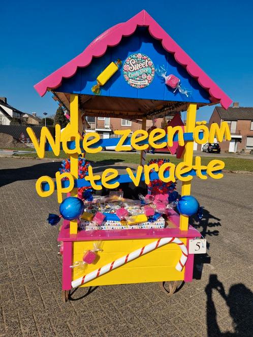 Snoepkar, Kleding | Dames, Carnavalskleding en Feestkleding, Zo goed als nieuw, Ophalen