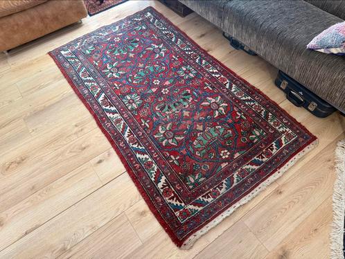 vintage Perzisch Tapijt handgeknoopt– 104x194 cm, Huis en Inrichting, Stoffering | Tapijten en Kleden, Gebruikt, 100 tot 150 cm