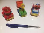 3x TV kinderserie speelgoed autootjes Ernie, Pino & Fire man, Ophalen of Verzenden, Zo goed als nieuw