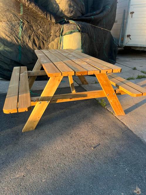 Picknick tafels, Tuin en Terras, Picknicktafels, Nieuw, Rechthoekig, Ophalen of Verzenden