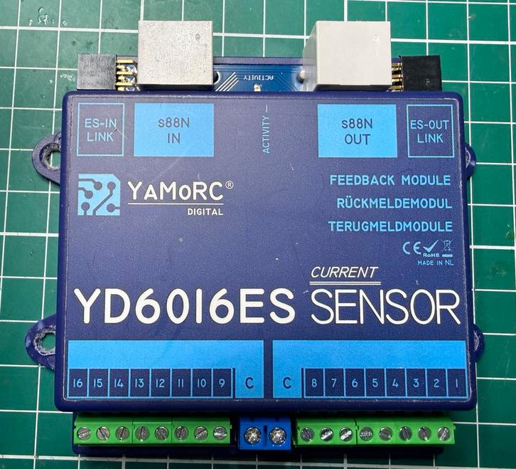 Yamorc 6016ES-CS Bezetmelder, Hobby en Vrije tijd, Modeltreinen | H0, Zo goed als nieuw, Overige merken, Ophalen of Verzenden