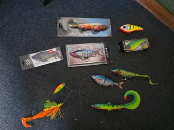 Kunstaas voor Snoek Westin, Savage Gear, Berkley,Svartzonker beschikbaar voor biedingen