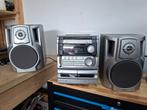 nieuwstaat aiwa stereotoren 3 cd cassettedeck en radio, Ophalen of Verzenden, Gebruikt, Cd-speler, Microset