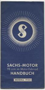 Sachs Motorrijwiel 98 cc 1950 handleiding (5988z), Motoren, Handleidingen en Instructieboekjes, Overige merken