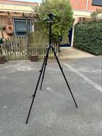 Manfrotto 055DB statief + kop 804RC2, Audio, Tv en Foto, Fotografie | Statieven en Balhoofden, Ophalen of Verzenden, Zo goed als nieuw
