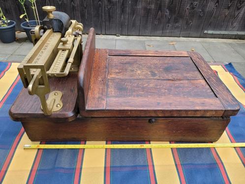 **ZELDZAME MOOIE ENGELSE WEEGSCHAAL BASCULE **, Antiek en Kunst, Antiek | Gereedschap en Instrumenten, Ophalen
