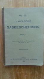 Handleiding Gasbescherming deel 1 KMA 1932, Ophalen of Verzenden, Landmacht, Nederland, Boek of Tijdschrift