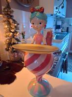 Decoratieve Dame met Schaal 45 hoog, Huis en Inrichting, Woonaccessoires | Etagères, Ophalen of Verzenden, Nieuw