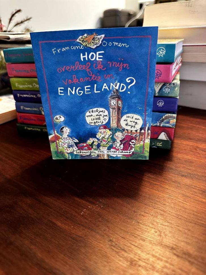 set van 8 'Hoe overleef ik...?' boeken van Francine Oomen, Boeken, Kinderboeken | Jeugd | 13 jaar en ouder, Nieuw, Fictie, Ophalen of Verzenden