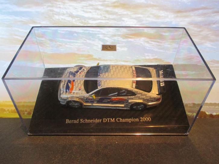 1/43 2000 Mercedes Benz CLK AMG DTM Bernd Schneider AutoArt, Hobby en Vrije tijd, Modelauto's | 1:43, Nieuw, Ophalen of Verzenden