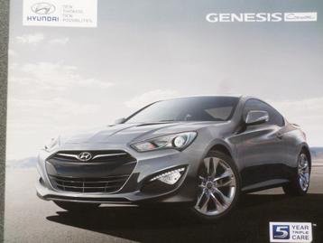 Hyundai Genesis 2.0 & 3.8 V6 Brochure beschikbaar voor biedingen