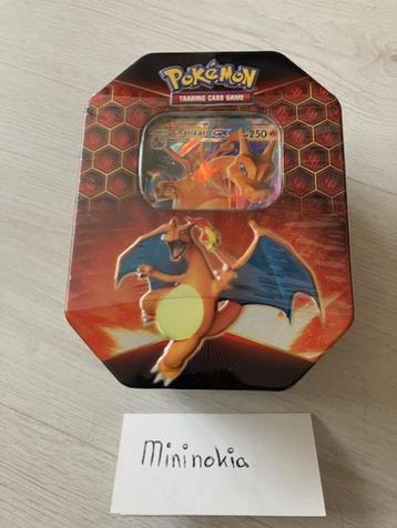 Hidden Fates Charizard Tin Pokemon beschikbaar voor biedingen