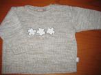 Bruin melierde trui, 80, ducky beau, Kinderen en Baby's, Babykleding | Maat 80, Ophalen of Verzenden, Zo goed als nieuw, Meisje
