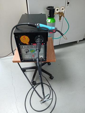 Hek- plaatwerk Lastoestel Co2 Mig Mag Elektra Beckum 130Amp beschikbaar voor biedingen