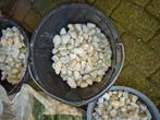 Grove Witte keien 60 kg, Tuin en Terras, Grind, Keien en Split, Ophalen of Verzenden, Zo goed als nieuw