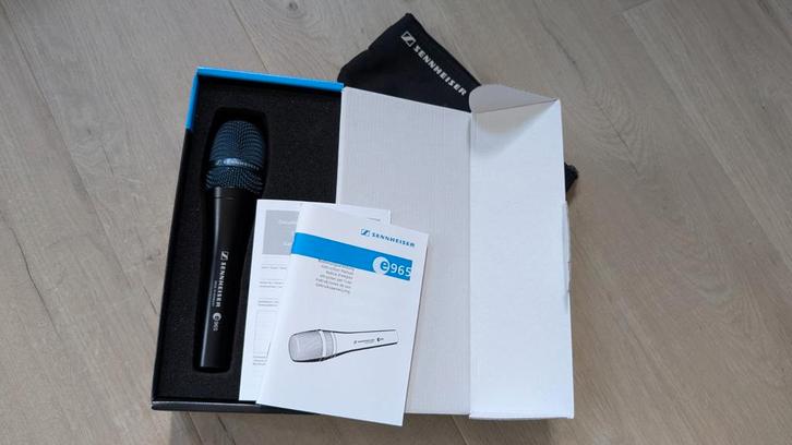 Sennheiser E 965, Muziek en Instrumenten, Microfoons, Zo goed als nieuw, Zangmicrofoon, Ophalen of Verzenden