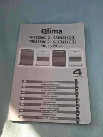 Te koop Qlima kachel grijs  beschikbaar voor biedingen