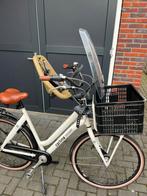 Yepp voorzitje en windscherm, Ophalen, Yepp, Gebruikt, Voetsteuntjes