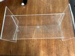 Vintage transparant plexiglas cd rek Eichel acryl, Ophalen, Kunststof, Gebruikt, Minder dan 25 discs