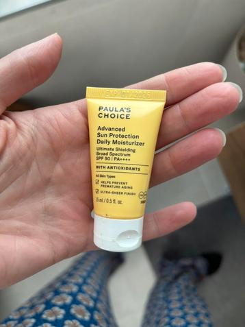 Paula’s choice zonnebrand gezicht beschikbaar voor biedingen