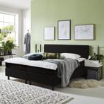 !ACTIE! Boxspring Groningen 140cm x 200cm NU MAAR €499,-!, Ophalen, Bruin, 140 cm, 200 cm