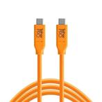 Tether Tools TetherPro USB-C to USB-C 4,6m oranje, Ophalen of Verzenden, Nieuw, Overige typen