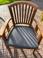 Teakhouten stoel, Huis en Inrichting, Stoelen, Ophalen, Zo goed als nieuw, Bruin, Eén