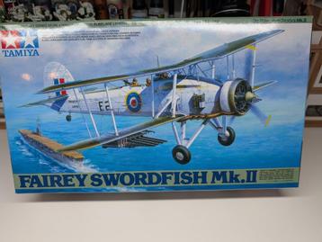 1:48 Tamiya Fairey Swordfish MK.II Incl NL Decals! beschikbaar voor biedingen