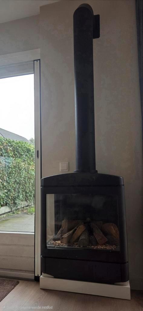 Faber GV60TT/10 Gashaard met Afstandsbediening, Huis en Inrichting, Haarden, Gebruikt, Gashaard, Ophalen